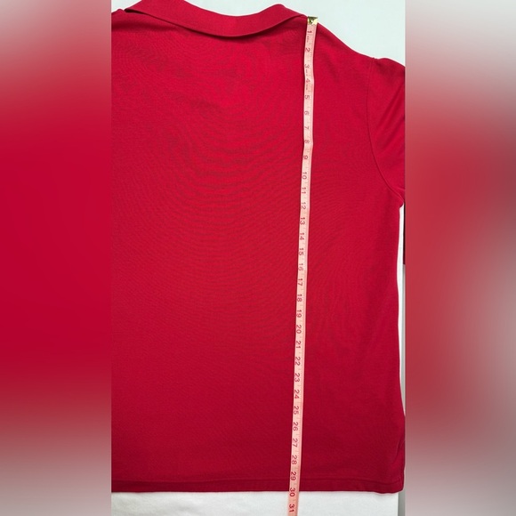 Bechamel Rich Red Knit Top Long Sleeve Size Large - Picture 6 of 6